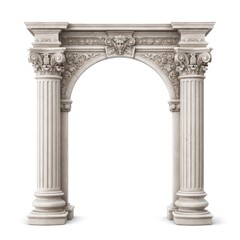 Obraz premium Ornate classical architectural archway