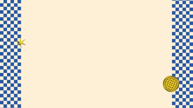 retro background with copy space for presentation