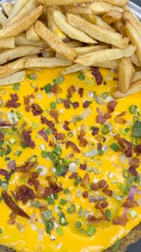 milanesas con papas fritas