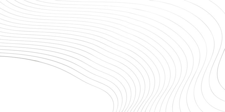 Abstract background with flowing curved lines in grayscale tones