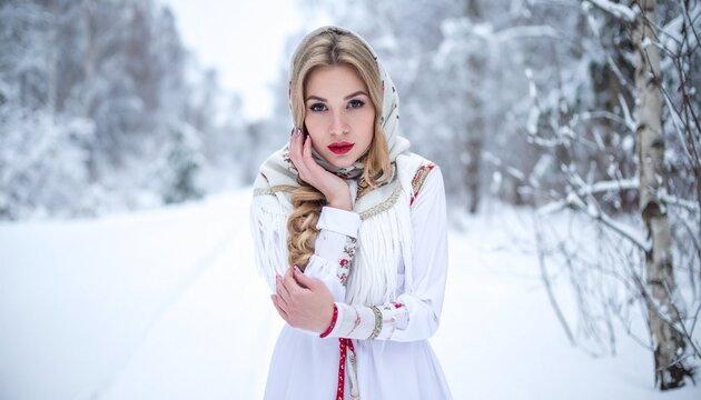 Winterportr&auml;t im Schnee