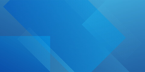 Obraz premium Abstract blue geometric design with dots. simple Suitable for background