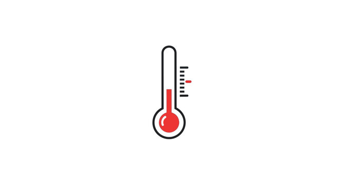 Thermometer with high temperature reading.
