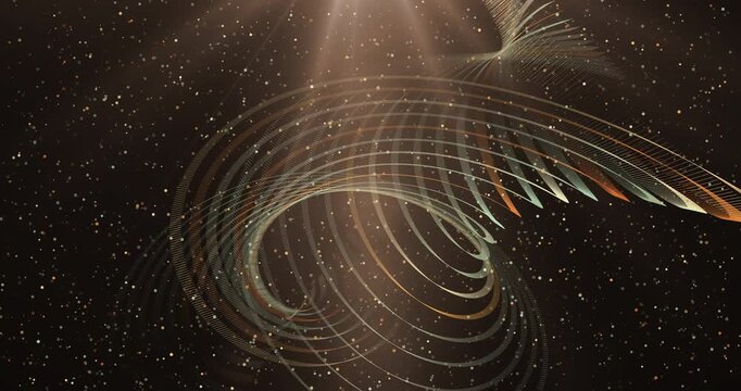Abstract Futuristic Data Stream with Glowing Digital Light Trails and Neon Technology Motion Background for Cyber Network Innovation Artificial Intelligence and Modern Virtual Communication Concept in