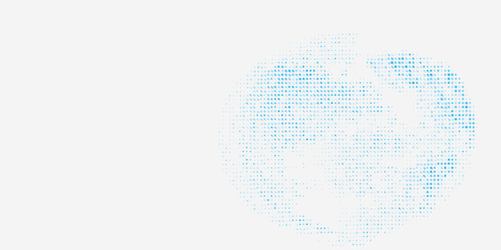 Abstract mash line and point scales on white background with Global. Wire frame 3D mesh polygonal network line, design sphere, dot and structure. Vector illustration eps 10.