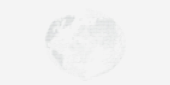 Abstract mash line and point scales on white background with Global. Wire frame 3D mesh polygonal network line, design sphere, dot and structure. Vector illustration eps 10.