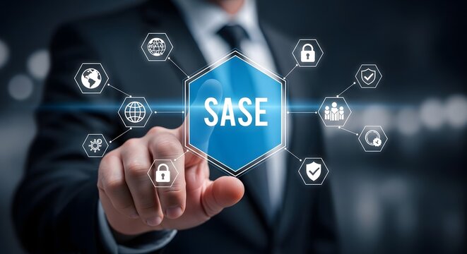 Secure access service edge sase concept a futuristic cybersecurity approach for modern networks
