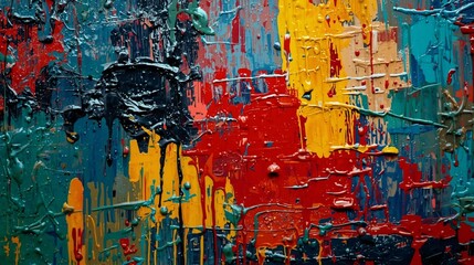 Fototapeta premium grunge background with paint