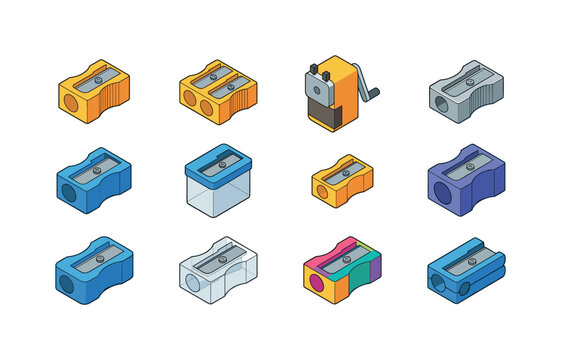 Single hole sharpener, double hole sharpener, manual sharpener, metal sharpener, plastic sharpener, sharpener with container,