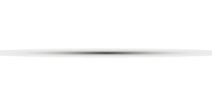 Black Horizontal Line Divider &ndash; Minimal Straight Line Separator for Web UI Design, Simple Clean Vector