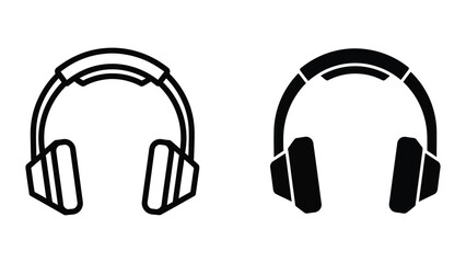 Fototapeta premium Comparison of open-back and over-ear closed-back headphones designs