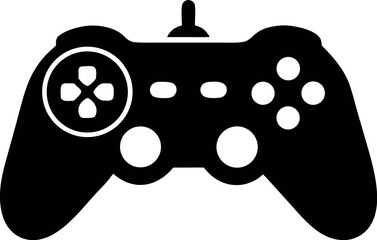 game controller silhouette, gaming controller lack symbol © Icon Shop