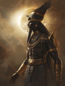 Egyptian god of the moon.