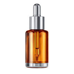 Naklejka premium Cosmetic Face Serum Bottle isolated on transparent background