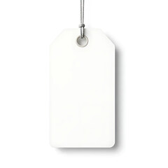 Fototapeta premium label tag blank for meat distribution isolated on white background