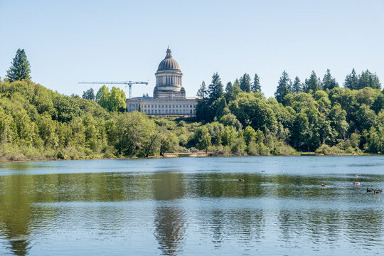 Olympia, WA. USA Washington State Capitol