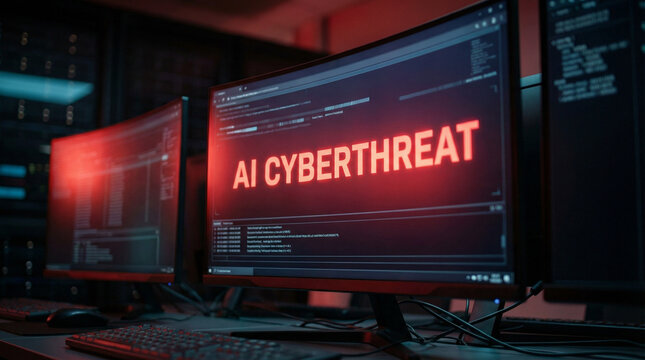 AI Cyber threat hacking security technology