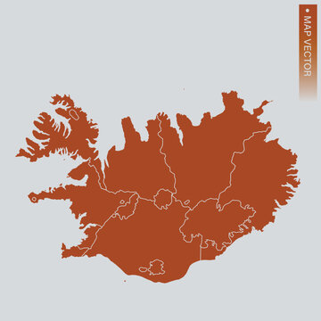 Iceland map