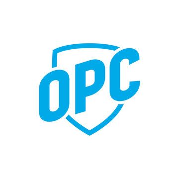 OPC SHIELD LOGO DESIGN VECTOR 
