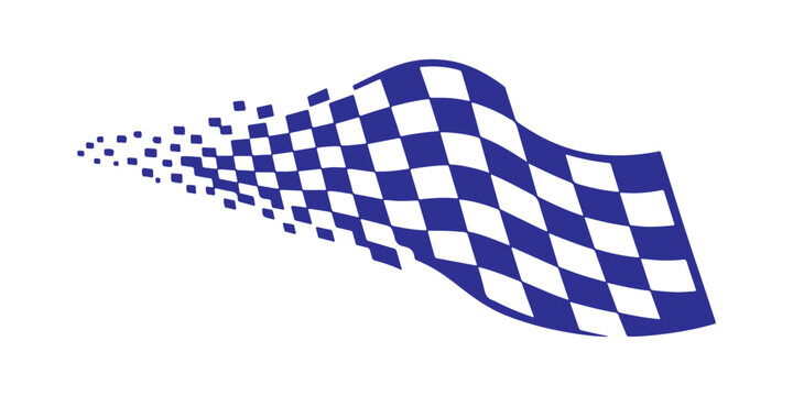 Racing care and race car stripes set. Checkered flag, start and finish line, motocross labels, dynamic lines, motoresport, racing stripe speed, sport decals, tuning stickers, speed motion elements