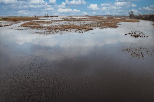 Biebrza a river in northeastern Poland, a right tributary of the Narew River, Poland