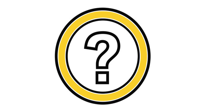 A simple icon of a question mark.