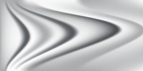 Fototapeta premium Grainy gradient background, grey black white monochrome abstract noise texture banner backdrop.vector eps10