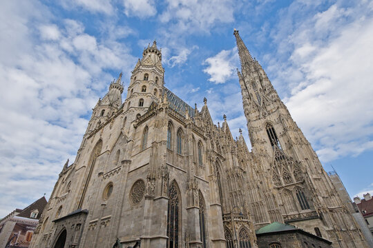 Gothic cathedral of Saint Steven, Vienna, Austria 
