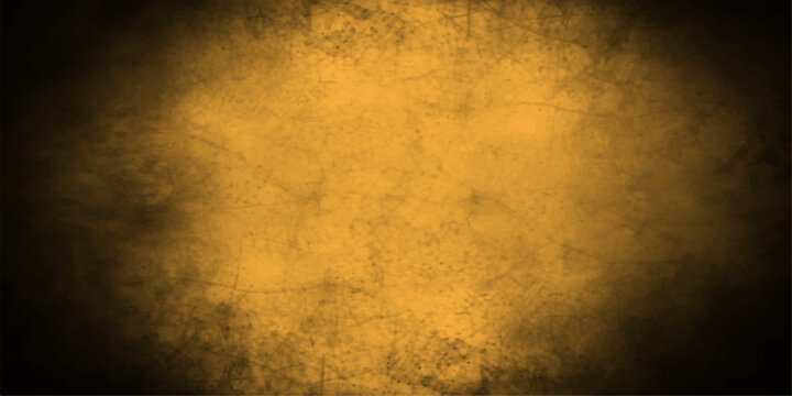 Old dark grunge background with antique parchment texture featuring aged brown paper and vintage sepia stains on a dirty retro wall pattern