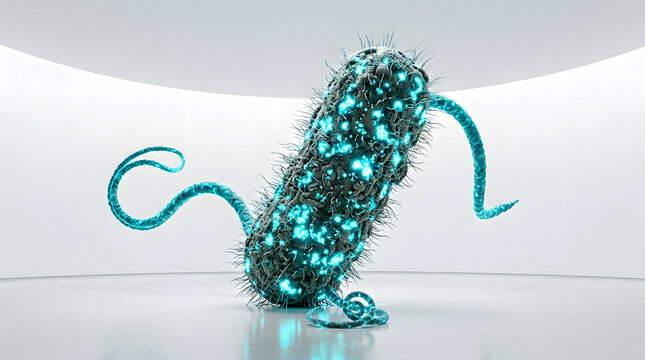 Bacteria microorganism cell colonizing host immune system
