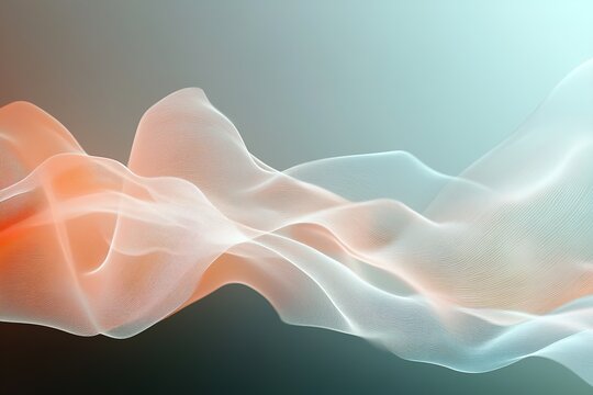 abstract background with waves