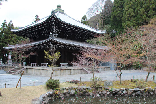 buddhist temple (chion-in) in kyoto in japan 