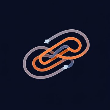 Abstract visualization of a complex, winding route showing deviation and unpredictability in planning or achieving a difficult objective, direction, journey, nonlinear