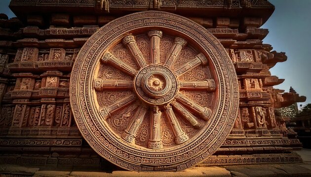 Konark Sun Temple &ndash; The Majestic Chariot Wheels & Sharp Ancient Carvings