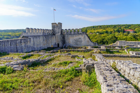 Ruins of the ancient medieval Shumen fortress