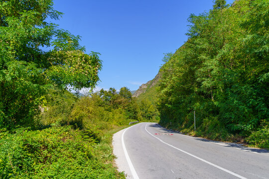 Landscape in the Mavrovo National Park