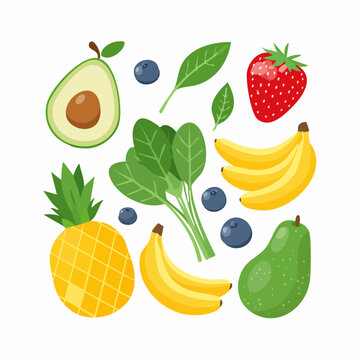 Smoothie Zutaten Set