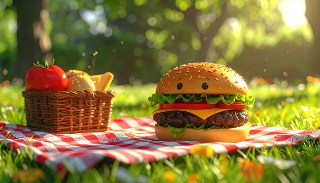 Burger picnic