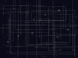 Obraz premium Electronic PCB Pattern Futuristic Digital Design Backdrop