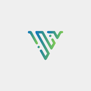 vt tech logo design vector format