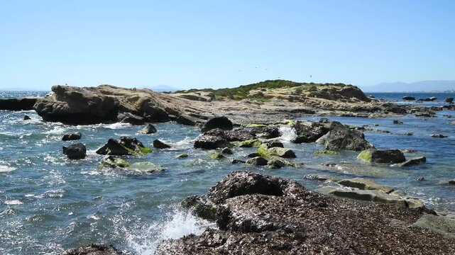 Stunning Tabarca Island Coastline &ndash; Crystal Clear Waters  and Cliffs