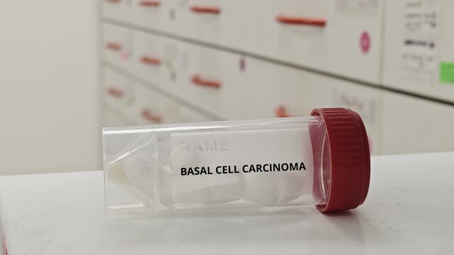 BASAL CELL CARCINOMA treatment tablets used to control slow growing skin tumors