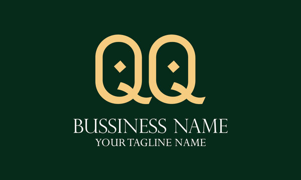 QQ Q qq initial logo | initial based abstract modern minimal creative logo, vector template image. luxury logotype logo, real estate homie logo. typography logo. initials logo