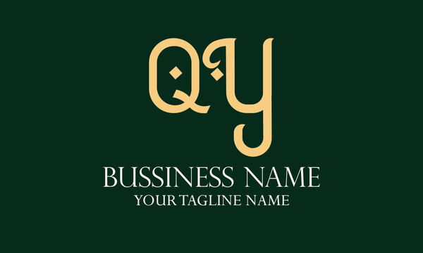 QY Q qy initial logo | initial based abstract modern minimal creative logo, vector template image. luxury logotype logo, real estate homie logo. typography logo. initials logo