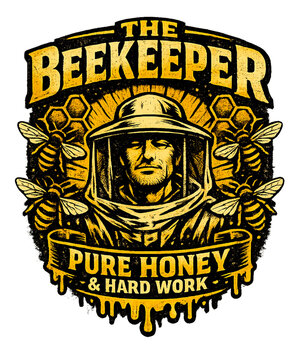 A vintage-inspired design for quiet souls who love bees and solitude.