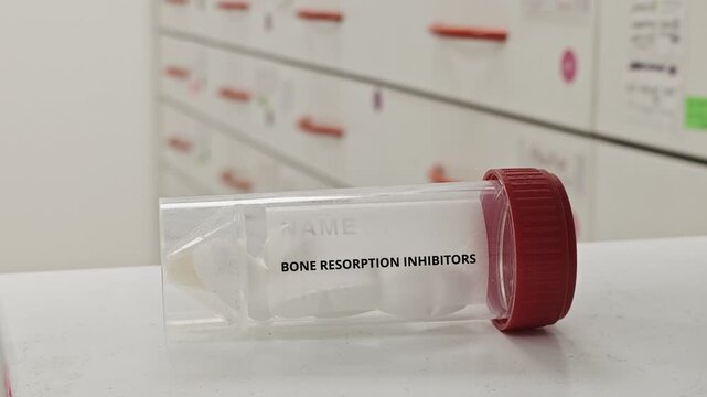 BONE RESORPTION INHIBITORS tablets used to slow bone loss and improve bone density