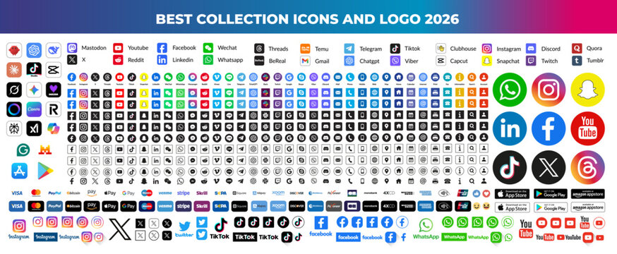 Collection Logos apps 2026