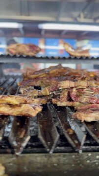 asado banderita, parrilla argentina