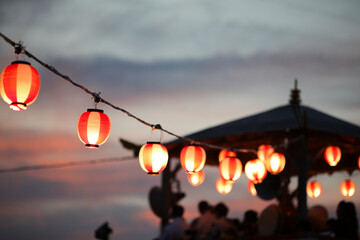 夕暮れの夏祭り © TeTsumi