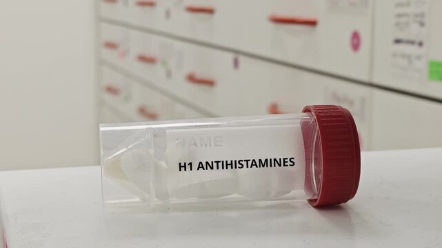 H1 ANTIHISTAMINES tablets used to relieve allergic reactions and itching